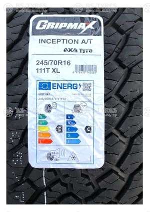 Gripmax Inception A/T 245/75 R17 112T
